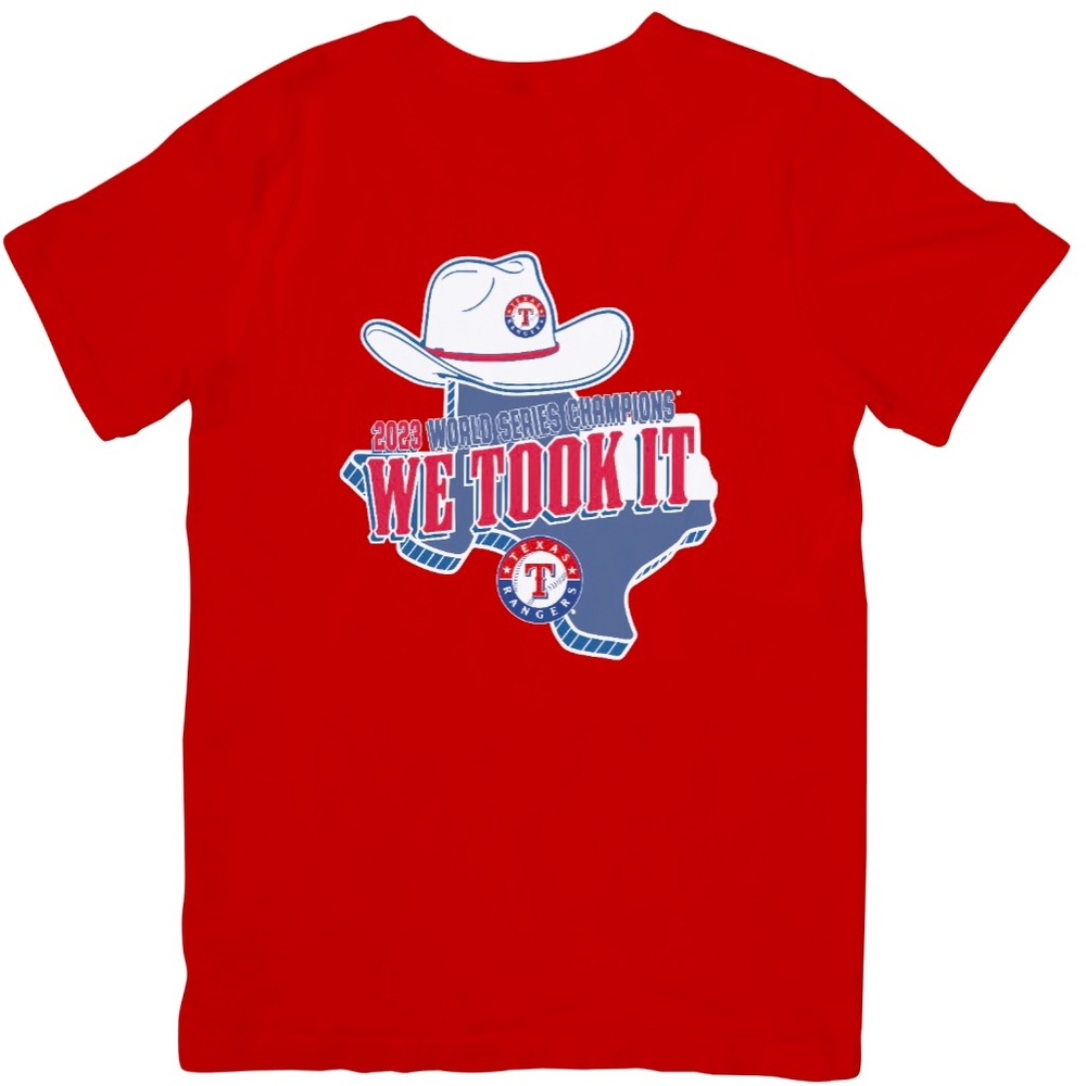 Unisex Custom We Took It Texas tee